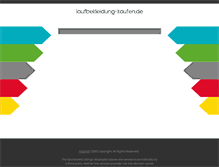 Tablet Screenshot of laufbekleidung-kaufen.de